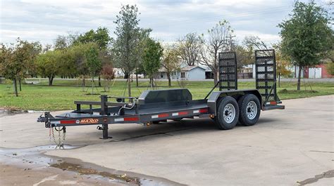 aluminum trailer for skid steer|low ground skid steer trailers.